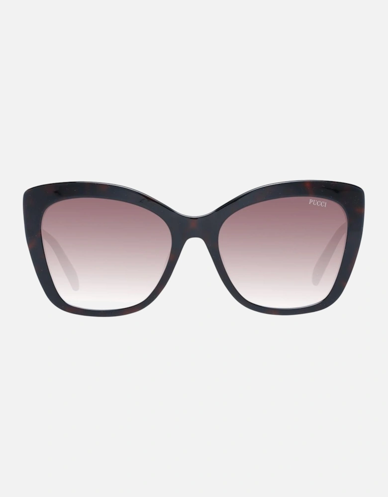 Butterfly Gradient Full-Rim Sunglasses Women - Brown