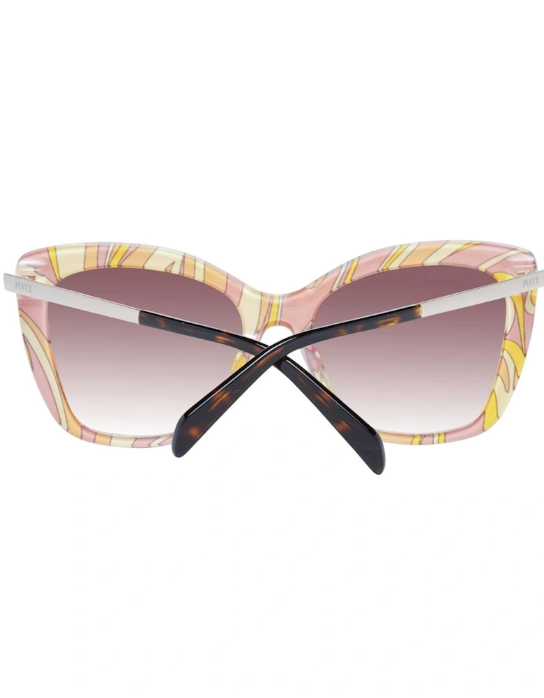 Butterfly Gradient Full-Rim Sunglasses Women - Brown