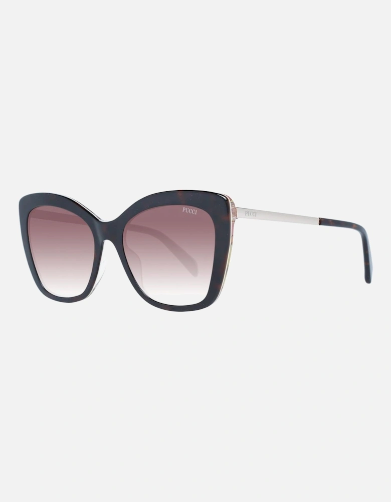 Butterfly Gradient Full-Rim Sunglasses Women - Brown