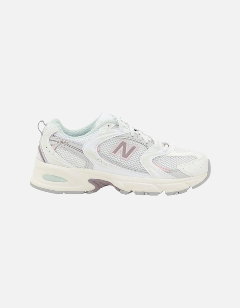 Tier 3 Mesh Leather Sneakers Women - White