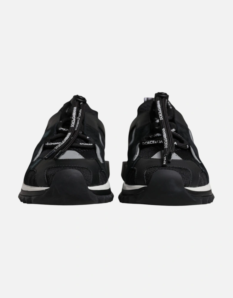 Slip-On Sorrento Sneakers with Ridged Rubber Sole Women - Black