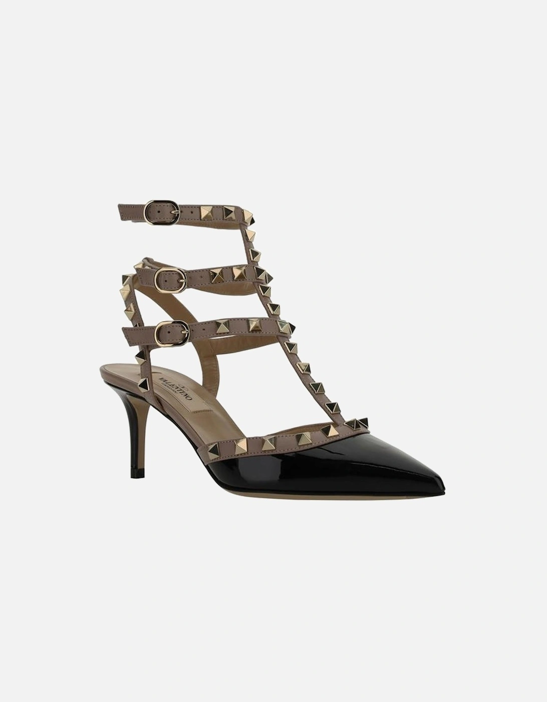 Patent Leather Rockstud Stiletto Pumps Women - Black