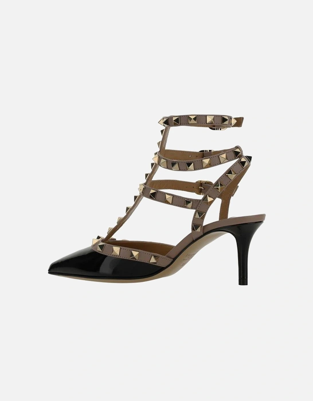 Patent Leather Rockstud Stiletto Pumps Women - Black