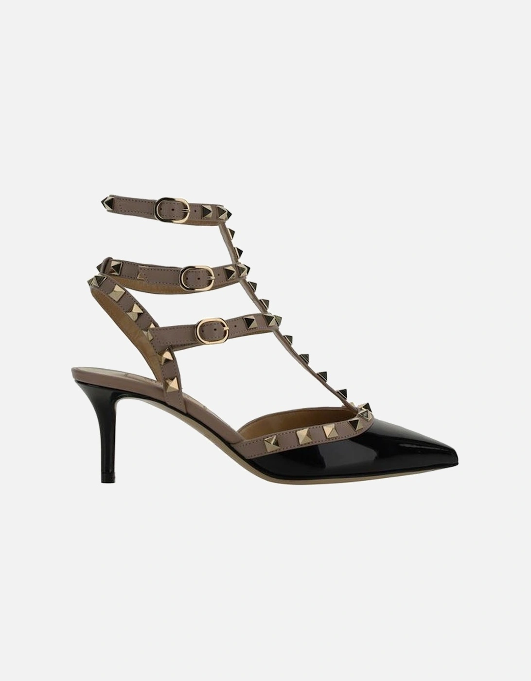 Patent Leather Rockstud Stiletto Pumps Women - Black, 4 of 3