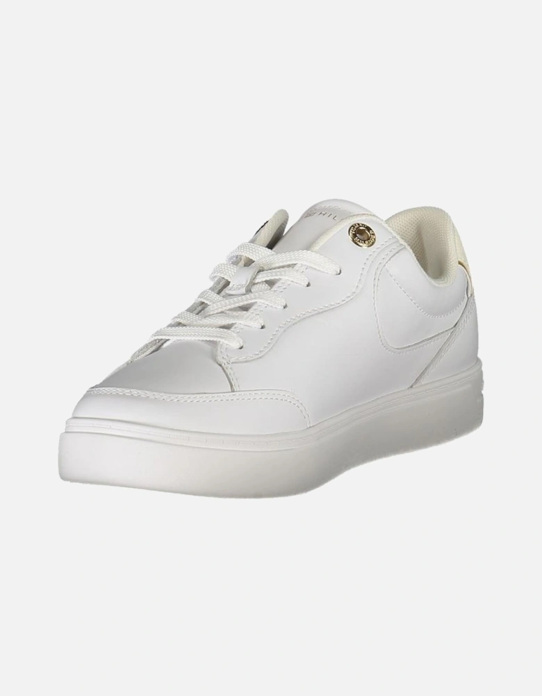 Leather Buckle Ankle Boots Women - White