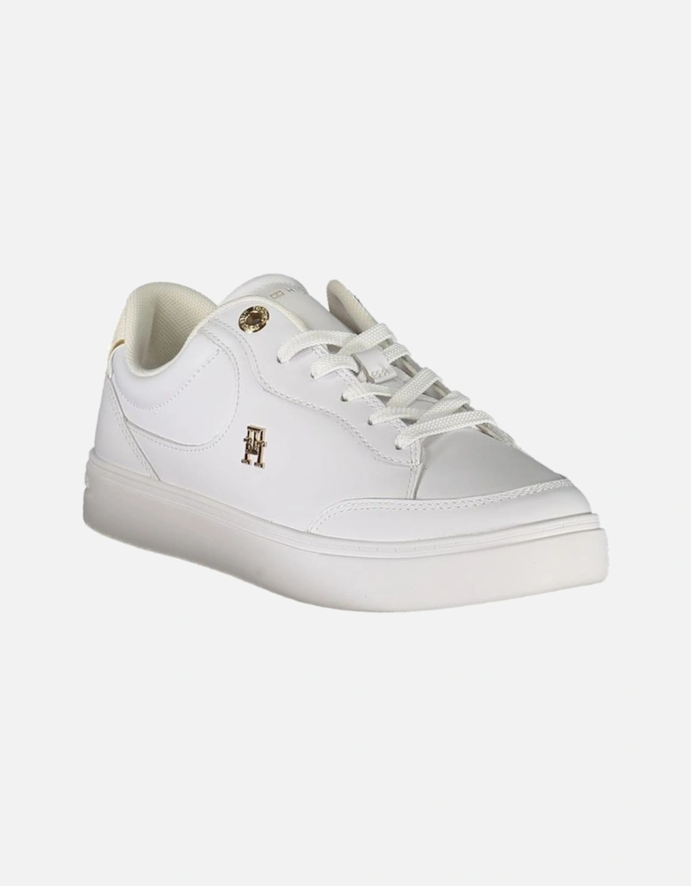 Leather Buckle Ankle Boots Women - White