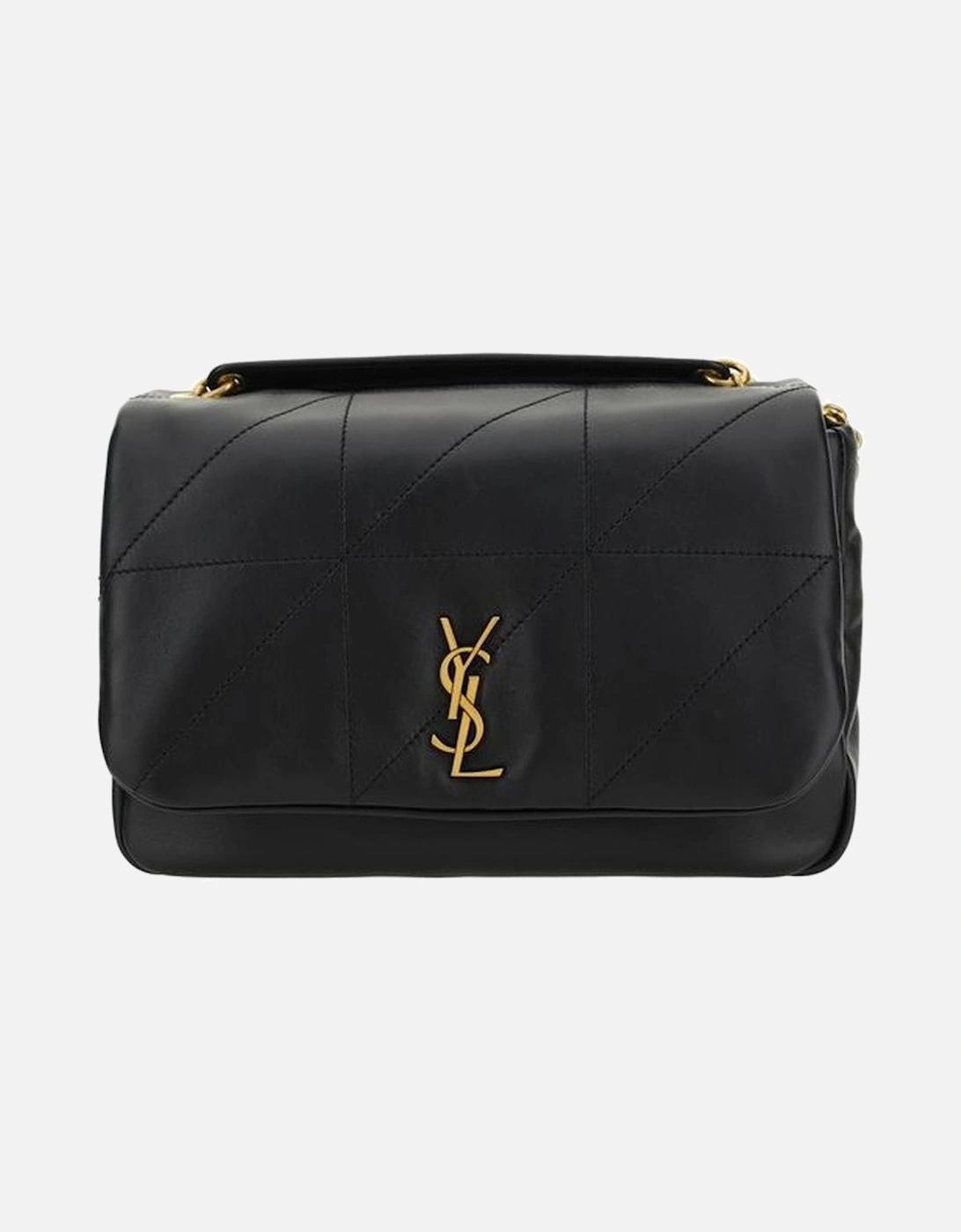 Lambskin Magnetic Flap Shoulder Bag Women - Black, 5 of 4