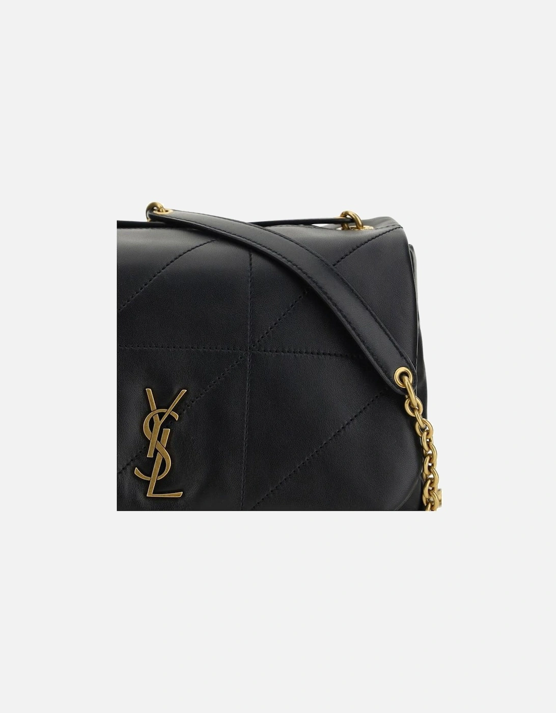 Lambskin Magnetic Flap Shoulder Bag Women - Black