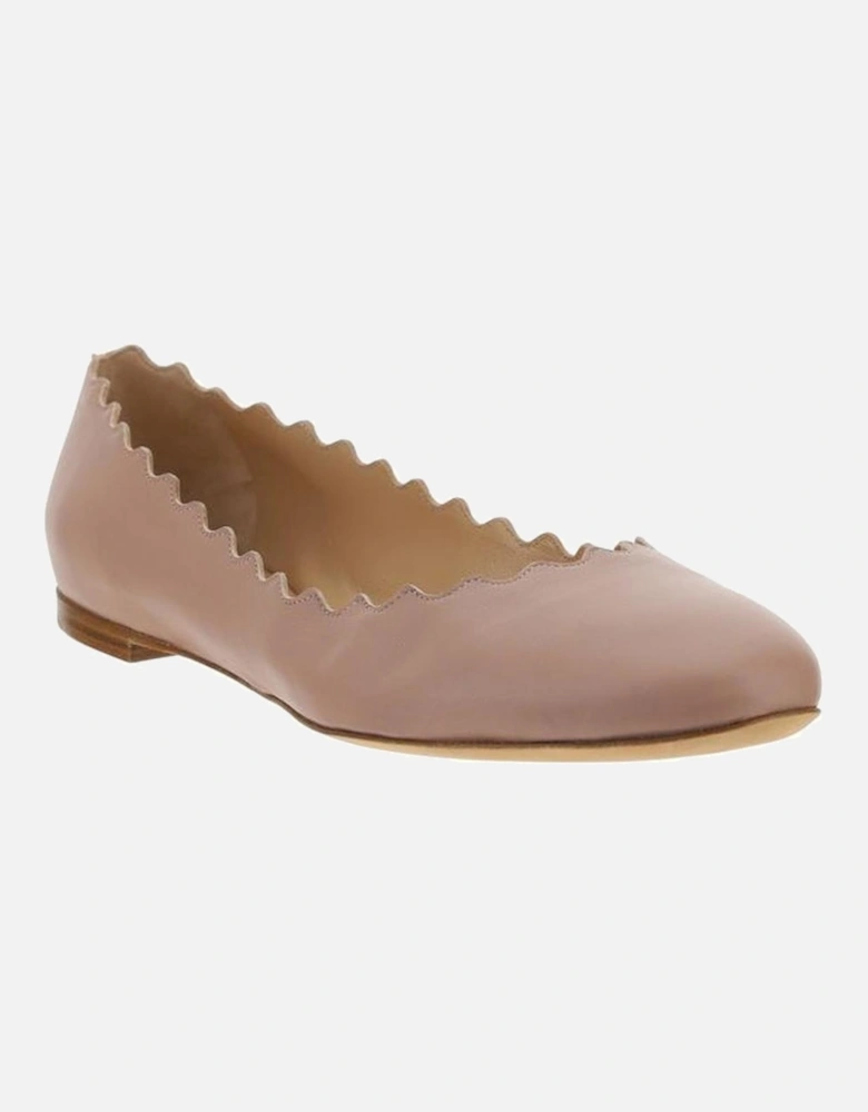 Calfskin Ballerinas with Wavy Edging Women - Multicolor
