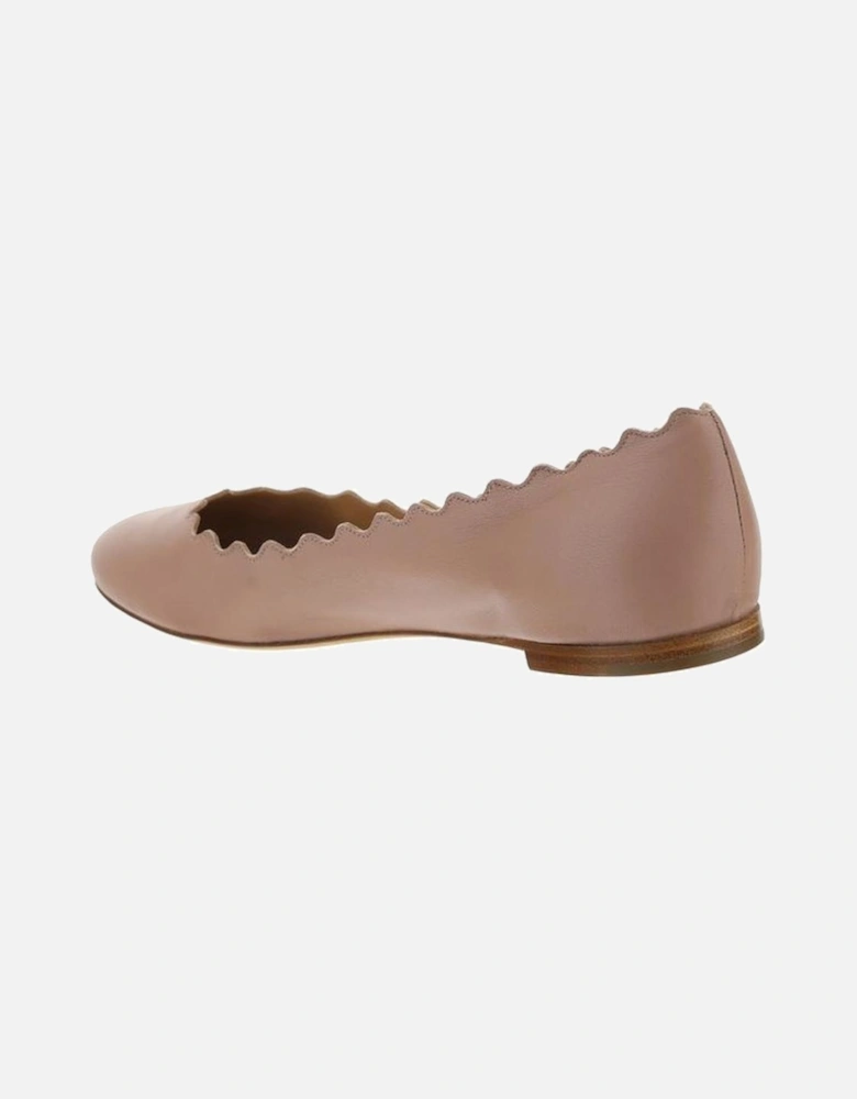 Calfskin Ballerinas with Wavy Edging Women - Multicolor