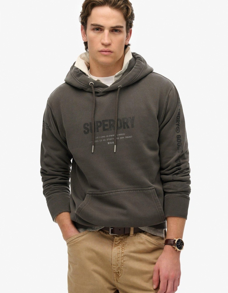 Utility Sport Hoodie - Black