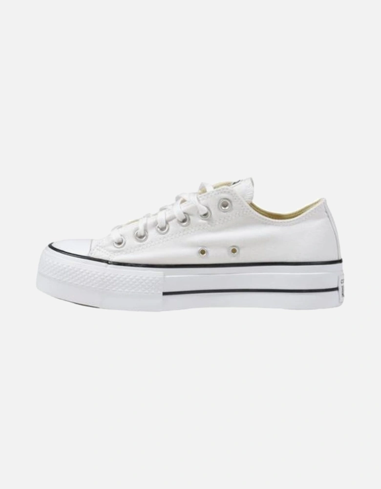 Polyester Womens Sneakers - White