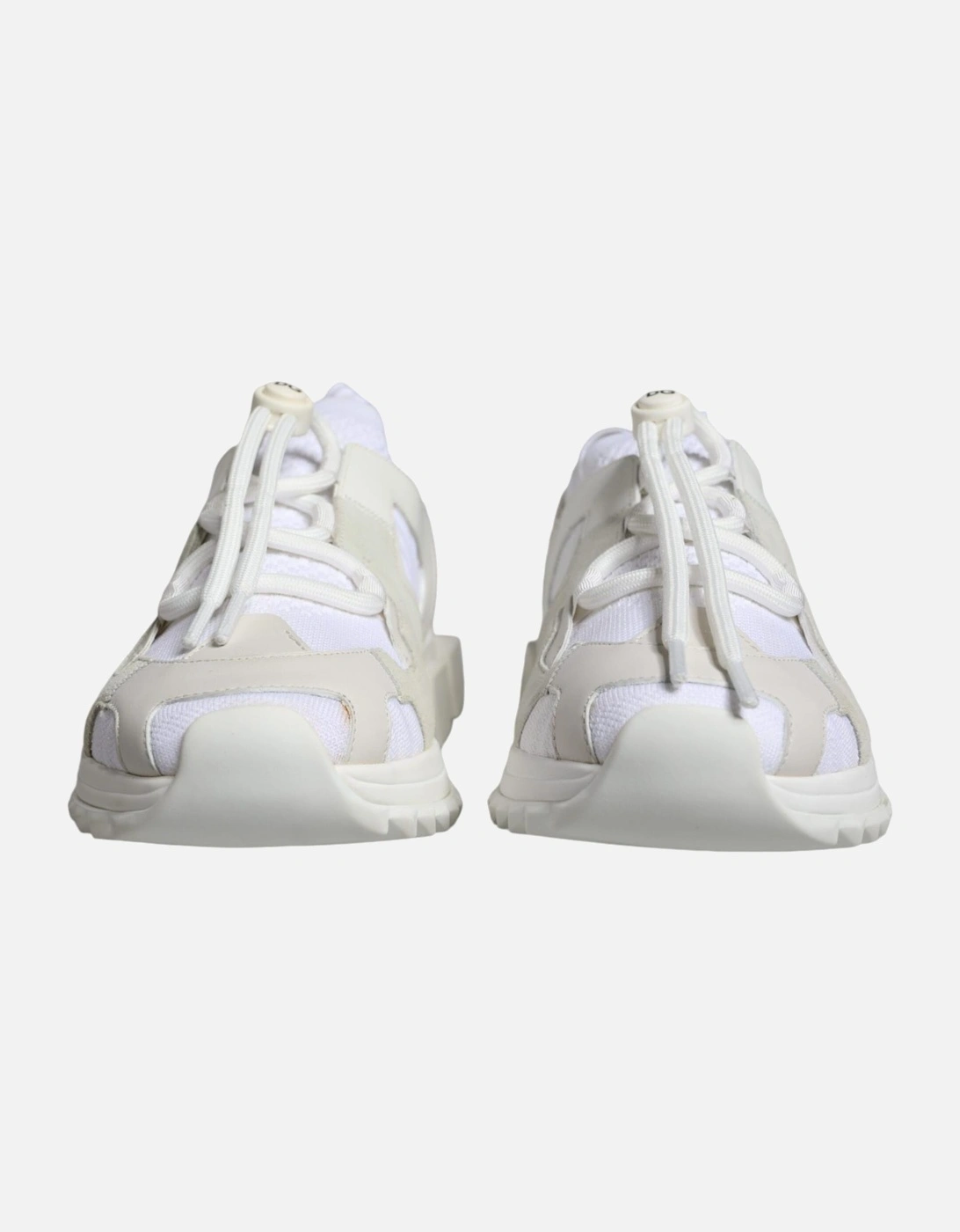 Slip-On Sorrento Sneakers with Ridged Rubber Sole Women - White
