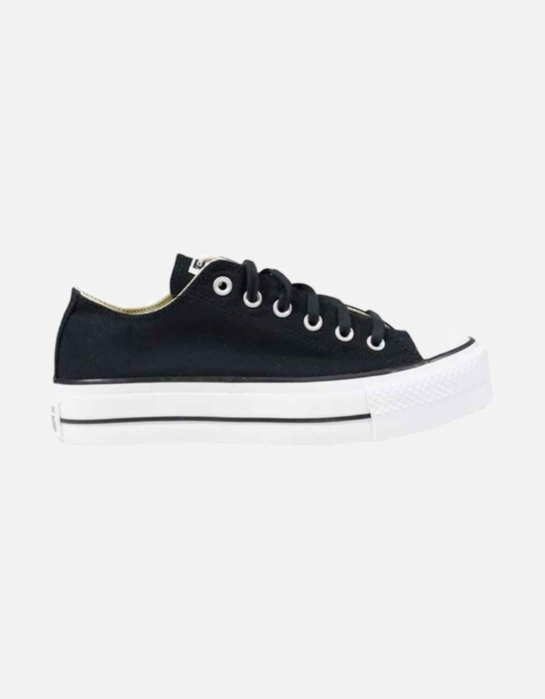 High-Top Lace-Up Sneakers Women - Black, 6 of 5