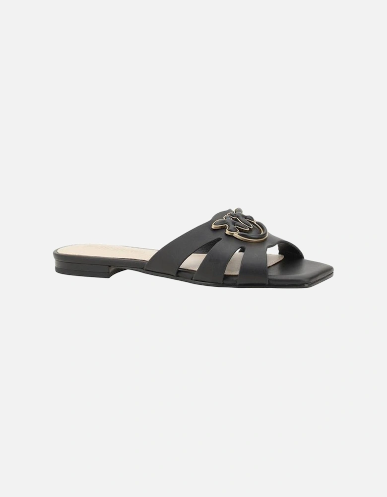 Marli Squared Toe Caged Design Sandals Women - Black