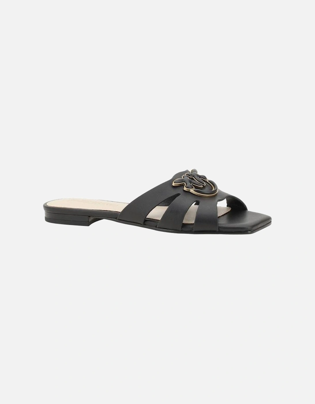 Marli Squared Toe Caged Design Sandals Women - Black