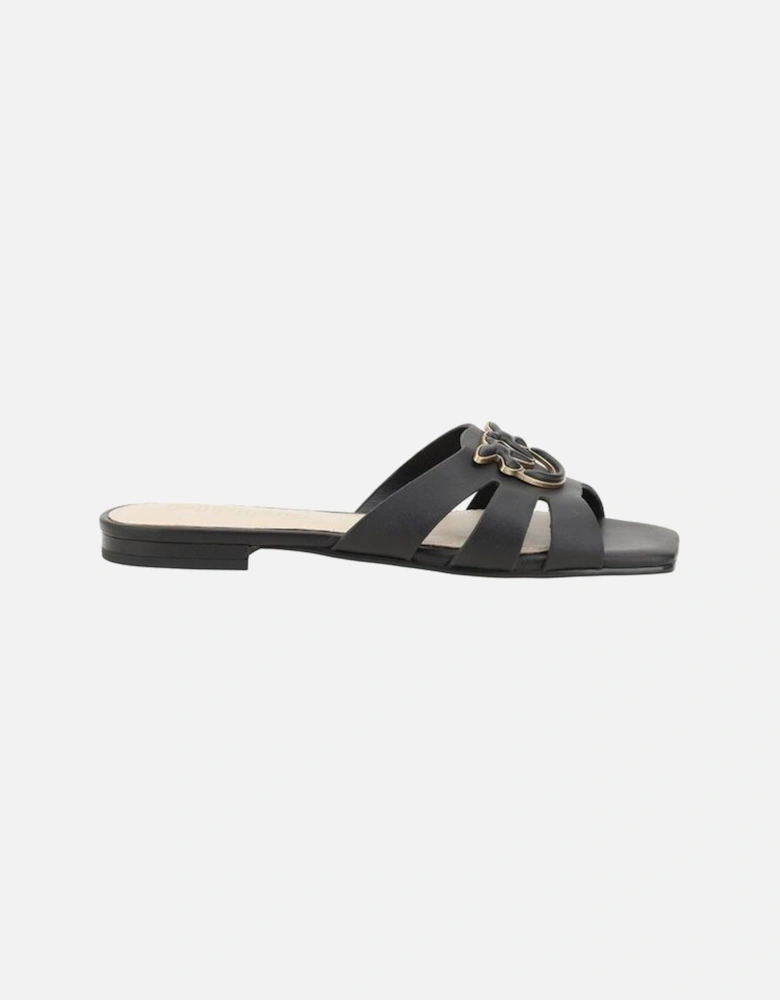 Marli Squared Toe Caged Design Sandals Women - Black