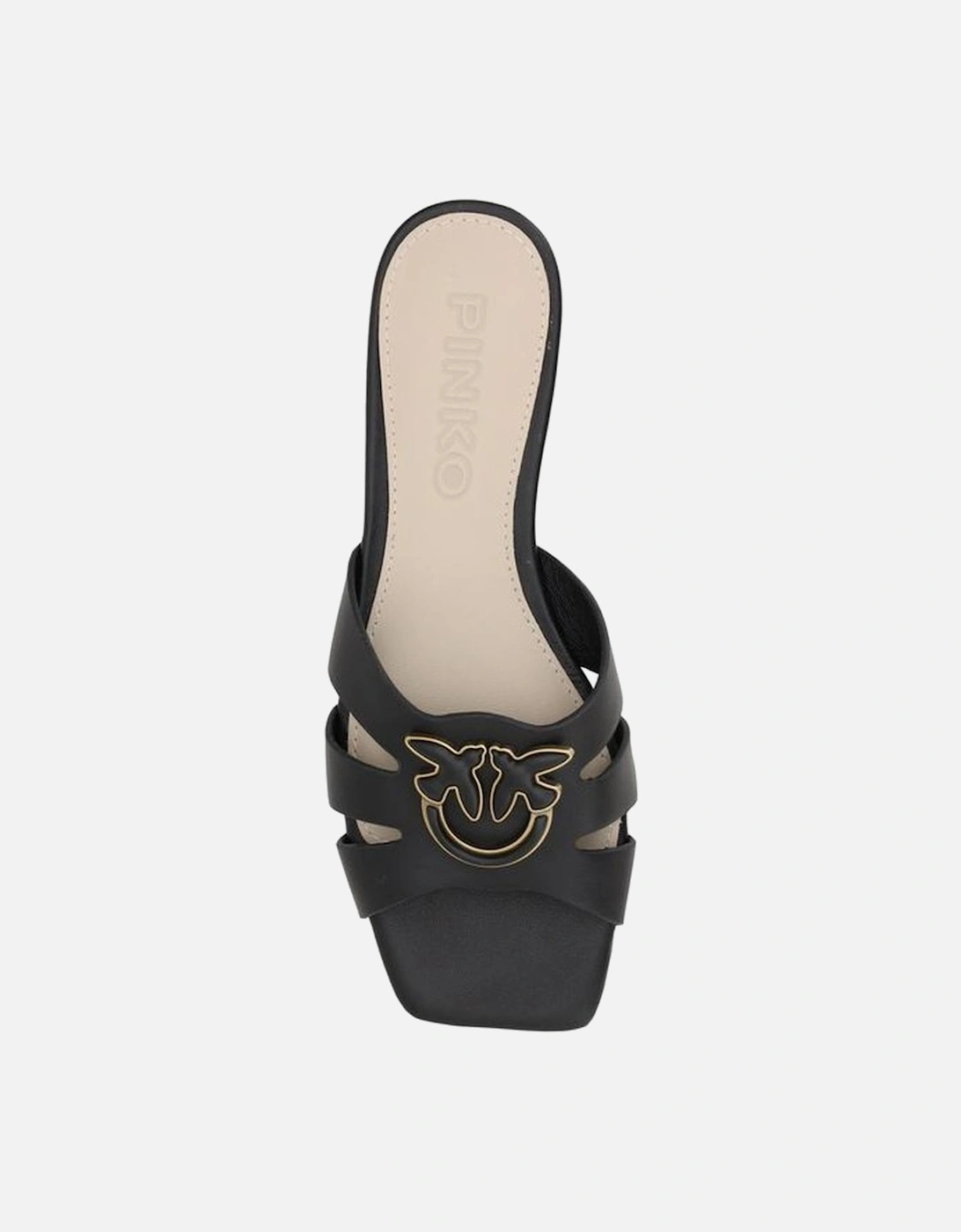 Marli Squared Toe Caged Design Sandals Women - Black