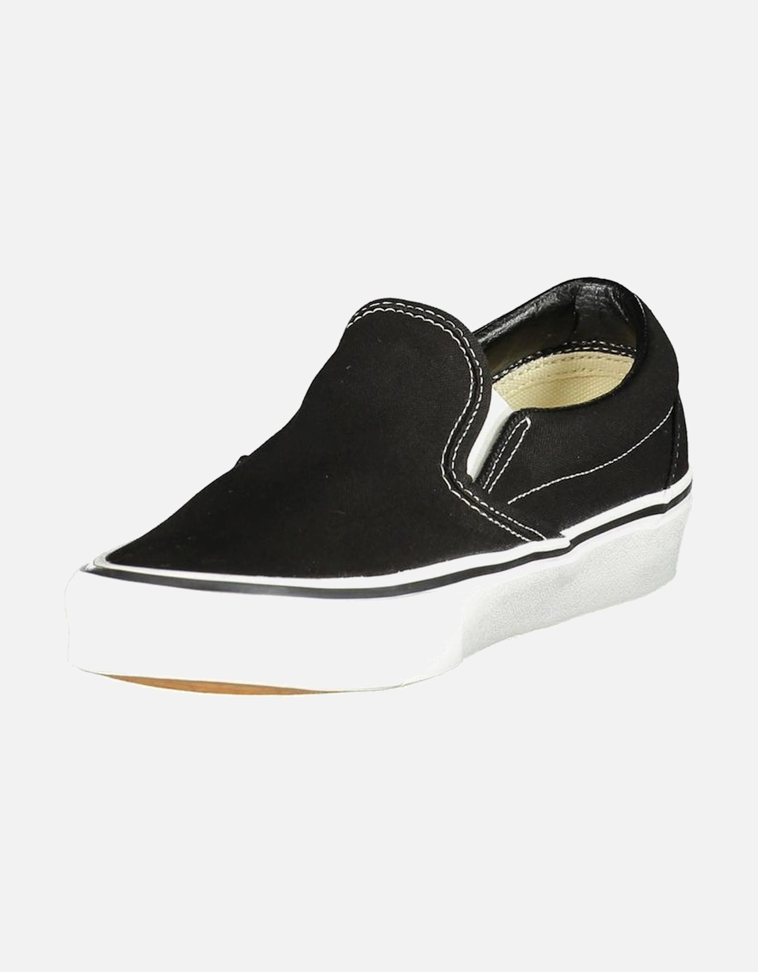 Slip-On Sneakers with Contrasting Details Women - Black