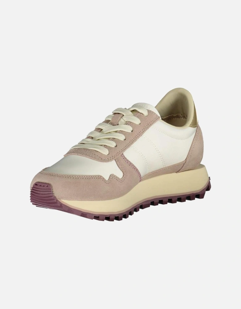 Sporty Sneakers with Removable Insole and Custom Laces Women - White