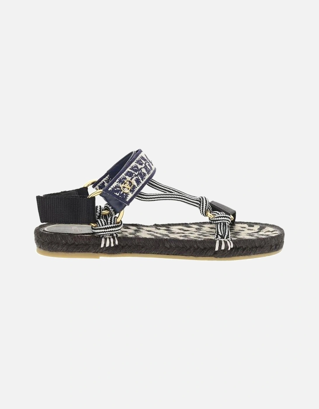Lake Powell Sandals with Metallic VLogo Women - Black, 5 of 4