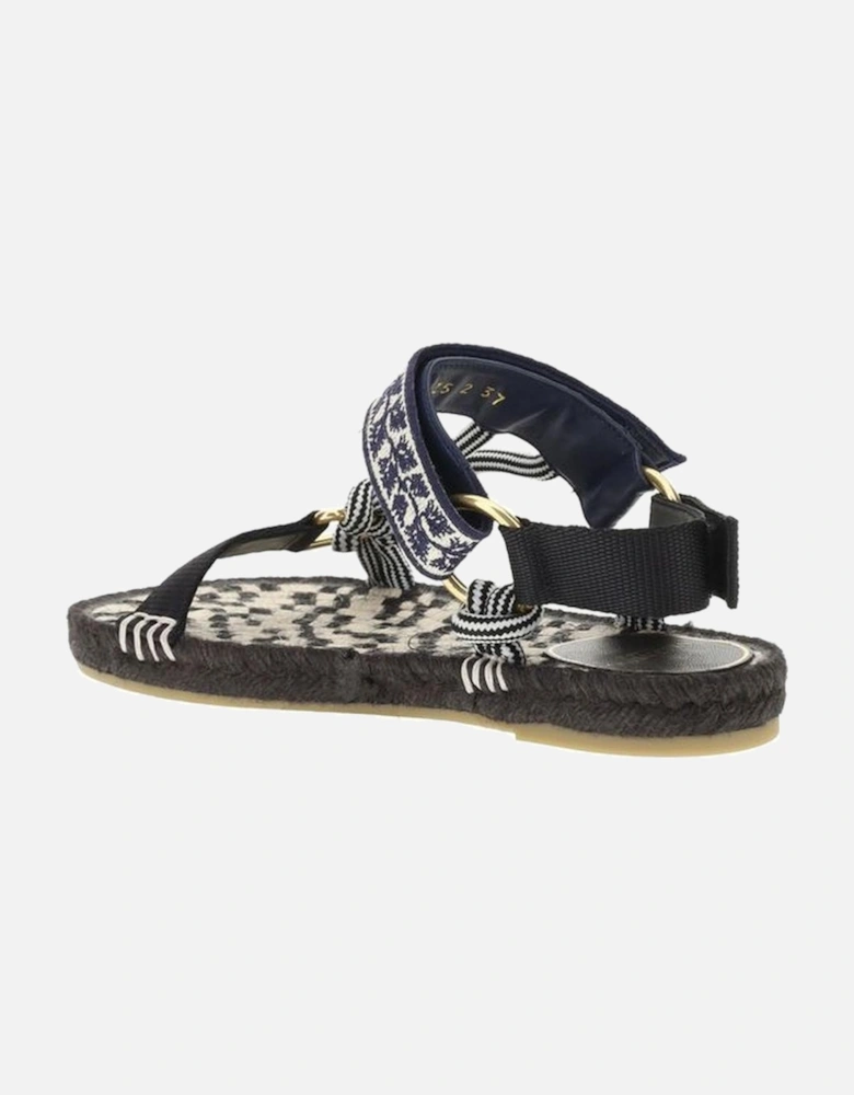Lake Powell Sandals with Metallic VLogo Women - Black
