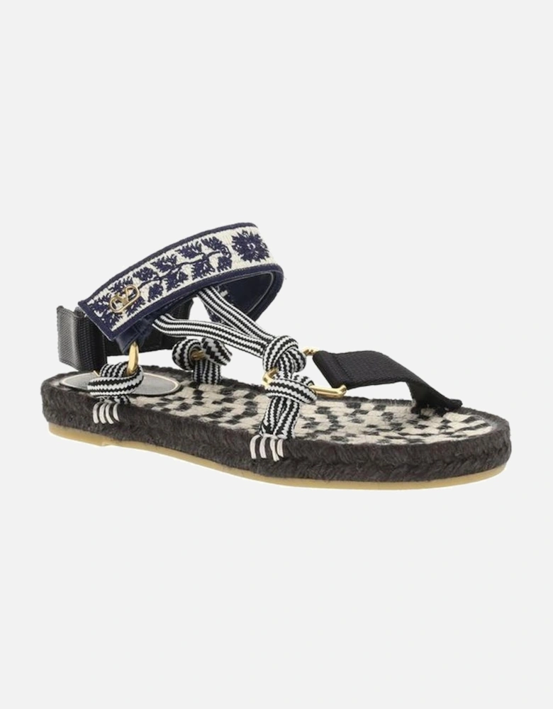 Lake Powell Sandals with Metallic VLogo Women - Black