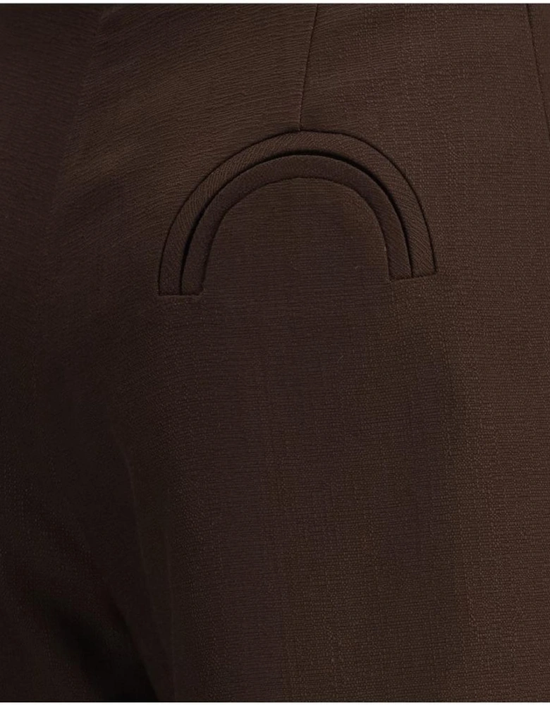 Elegant Refined Ariosa Morelia Pants with Sleek Design Women - Brown