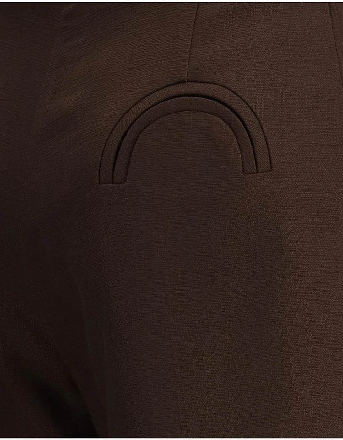 Elegant Refined Ariosa Morelia Pants with Sleek Design Women - Brown