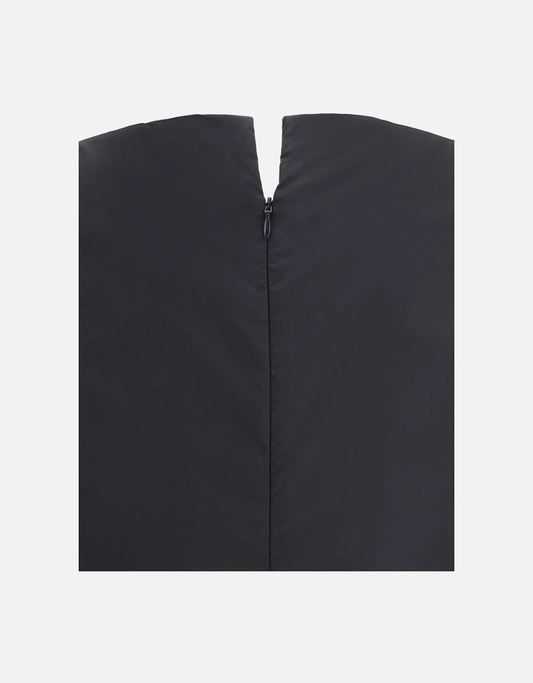Terry Long Sleeve Jersey with Zipper Closure Women - Black T-Shirts