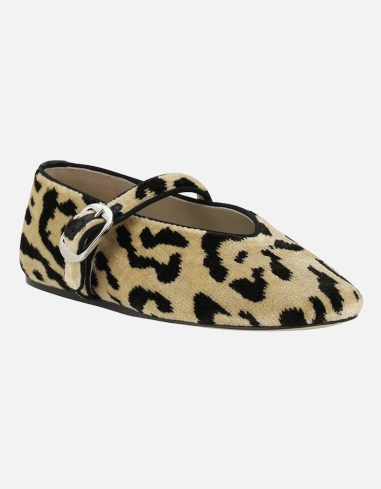 Stella Leather Ballerinas with Adjustable Strap Women - Multicolor