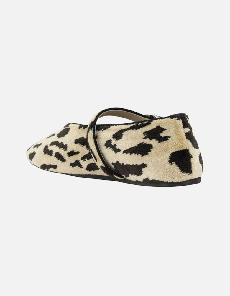 Stella Leather Ballerinas with Adjustable Strap Women - Multicolor