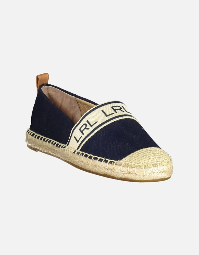 Contrasting Detail Logo Ballerina Flats Women - Blue