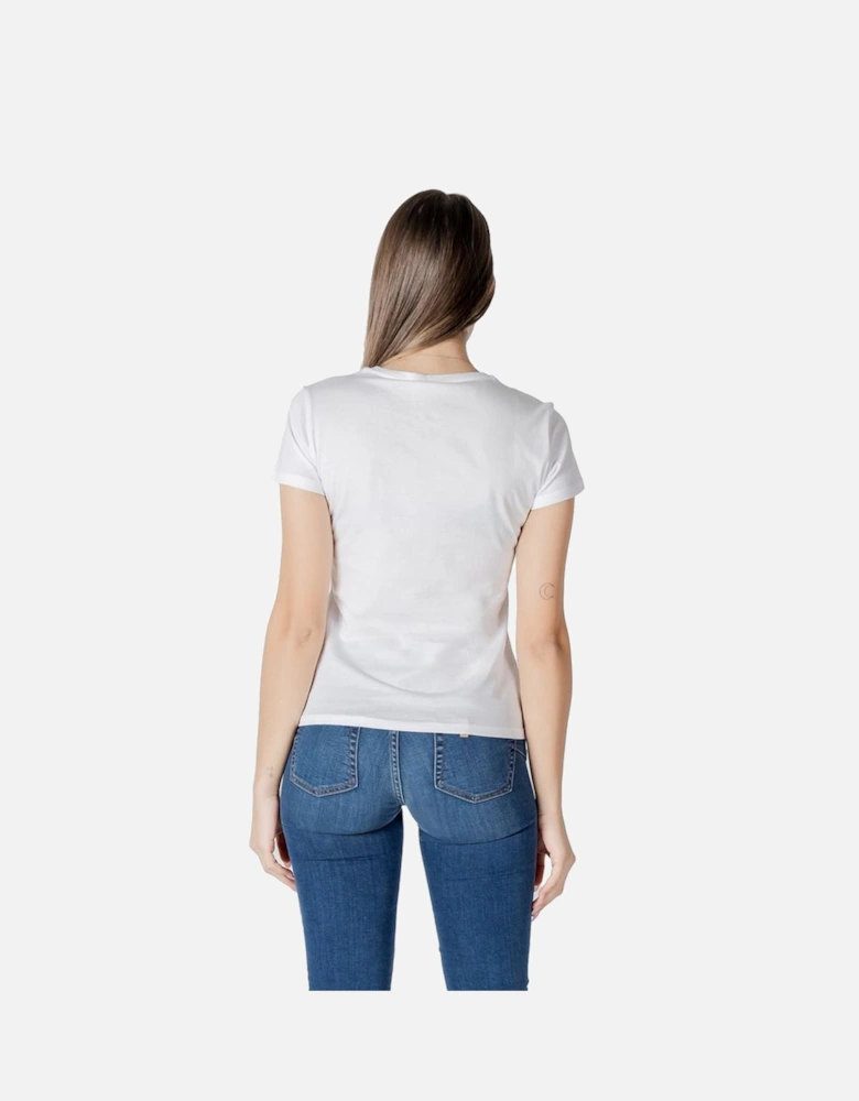 Short-Sleeve Cotton T-Shirt Women - White