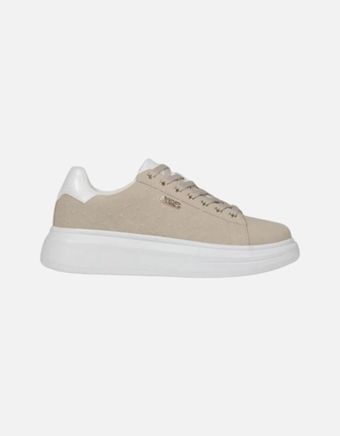 Durable Polyurethane Sneakers with Rubber Sole Women - Beige, 6 of 5