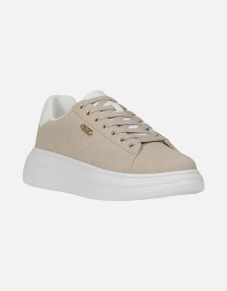 Durable Polyurethane Sneakers with Rubber Sole Women - Beige