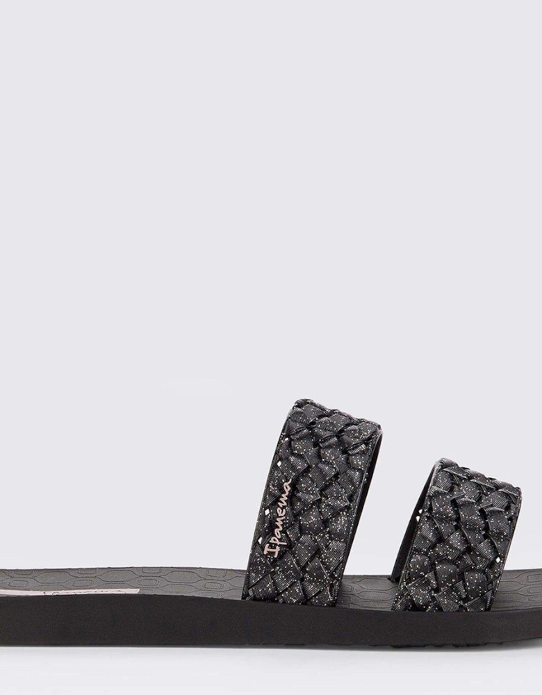 Renda II Slide Sandal - Black