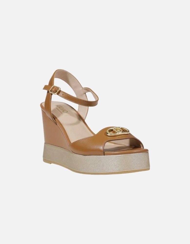 Womens 100% Bos Taurus Sandals - Beige