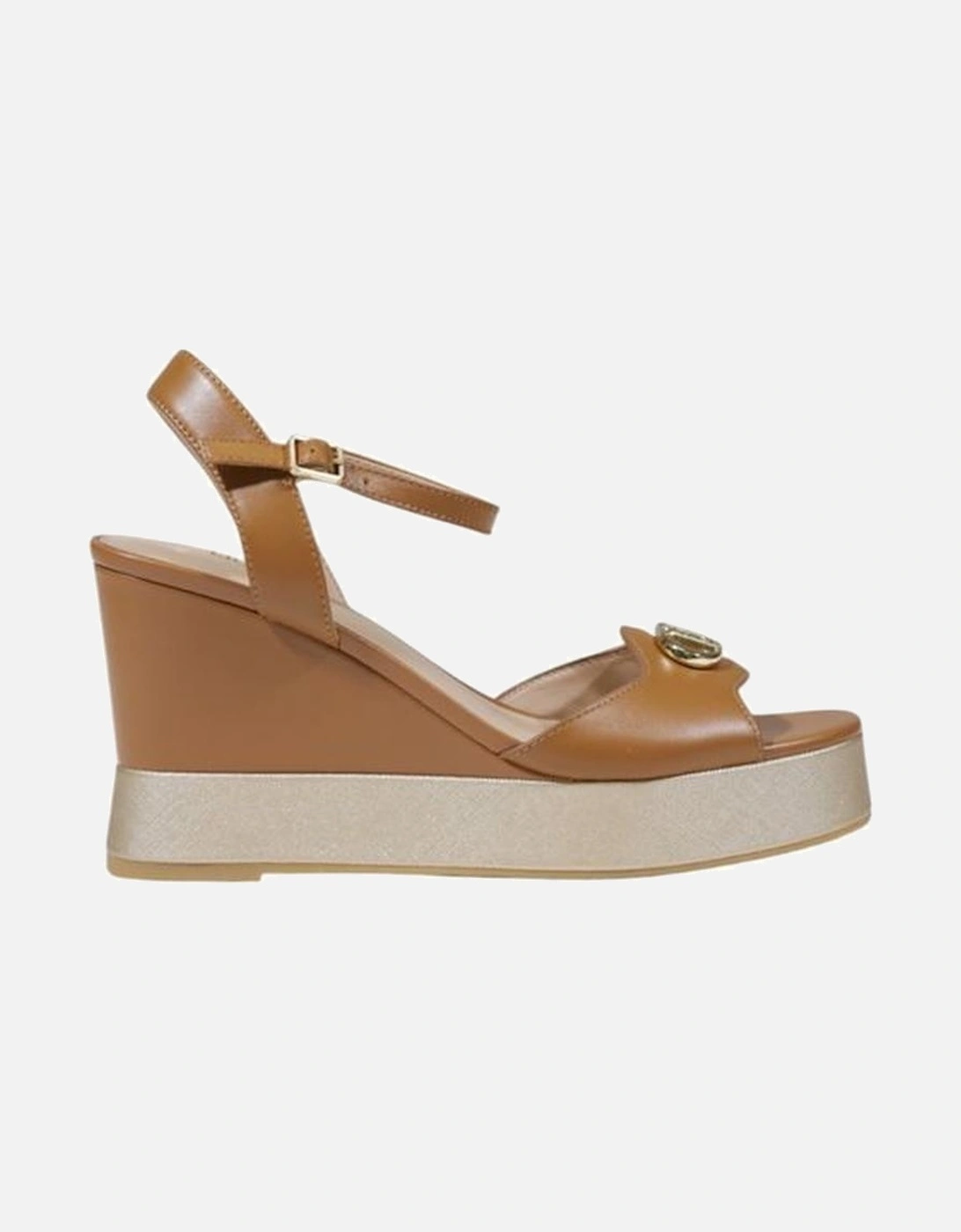 Womens 100% Bos Taurus Sandals - Beige, 6 of 5