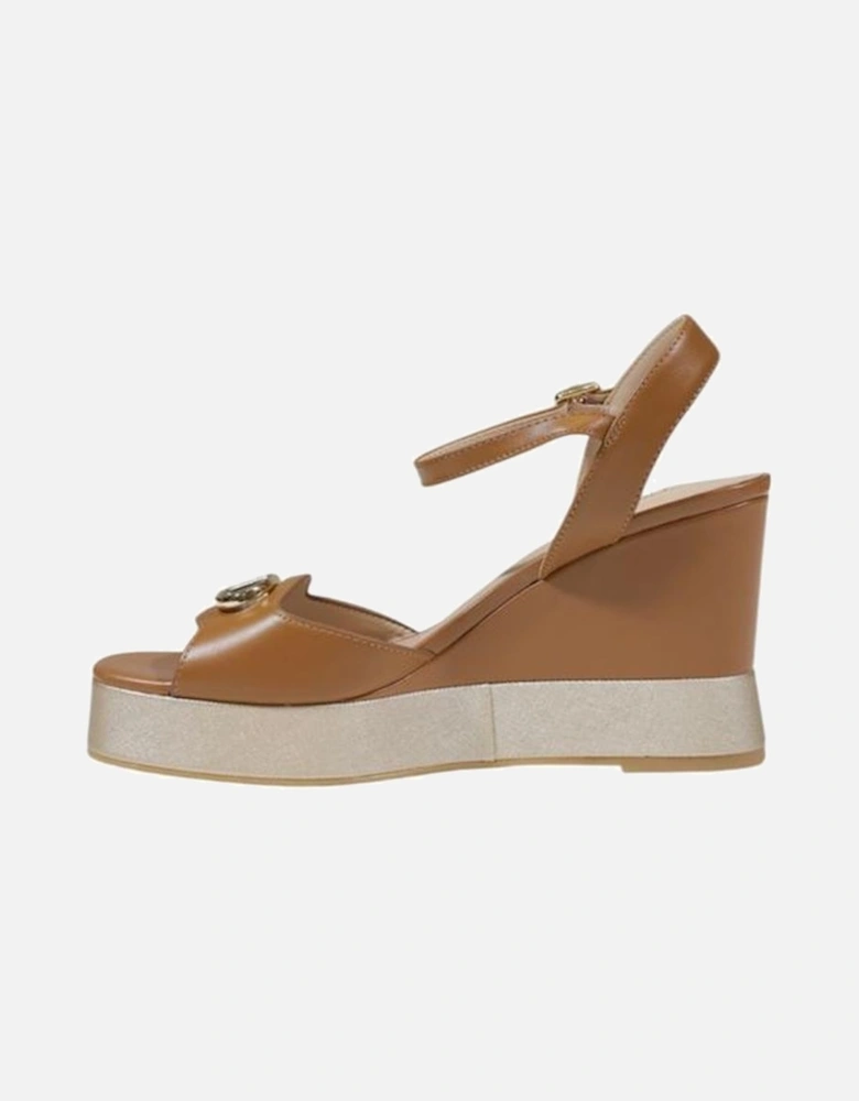 Womens 100% Bos Taurus Sandals - Beige