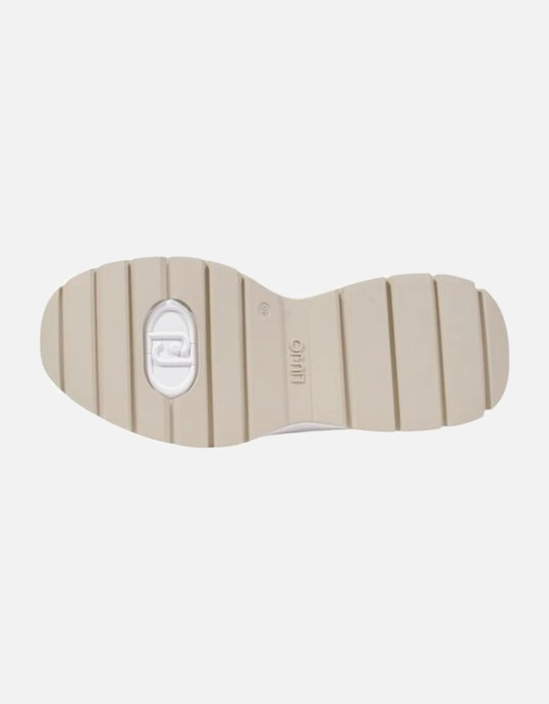 Luxury Leather and Polyester Sneakers Women - Gold