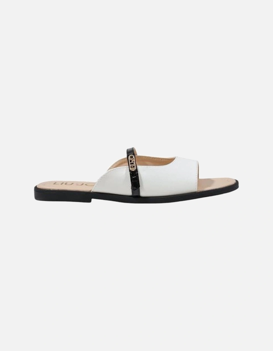 Elegant Polyurethane Sandals with Metal Details Women - Black And, 6 of 5