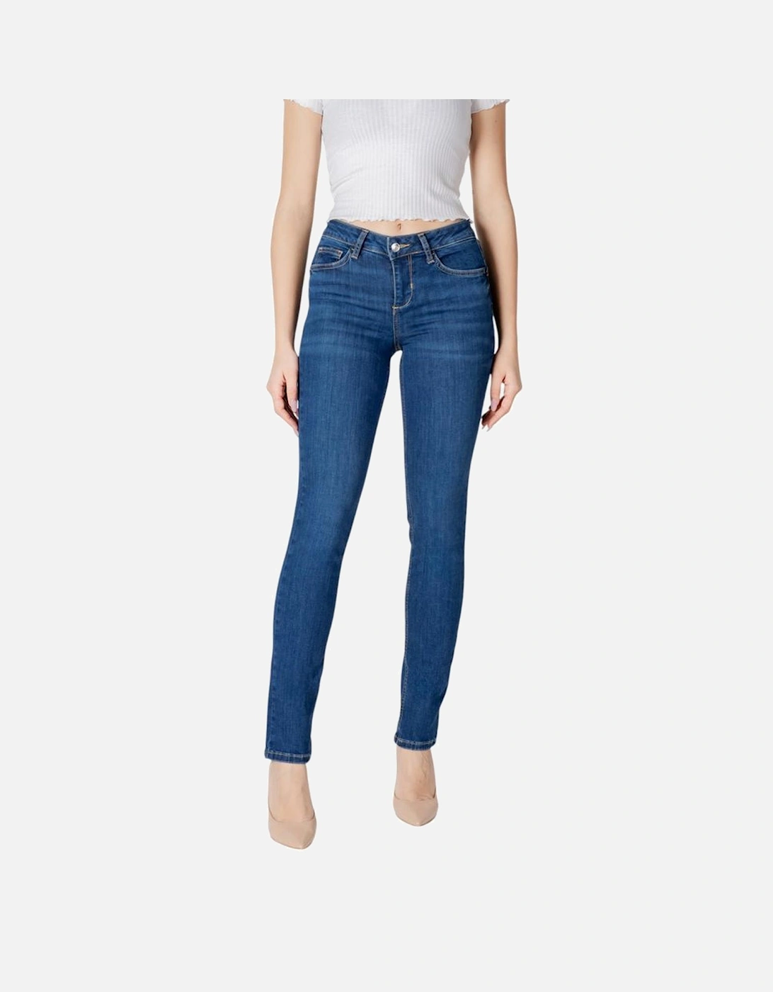 Mom Fit Regular Jeans Women - Blue Jeans, 6 of 5