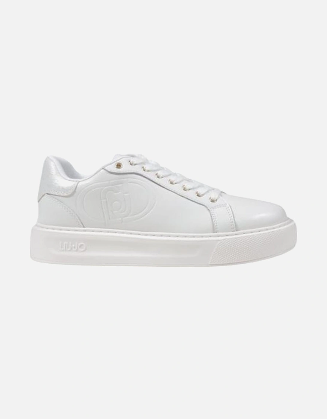 Leather Polyurethane Modern Refined Sneakers Women - Cream, 6 of 5