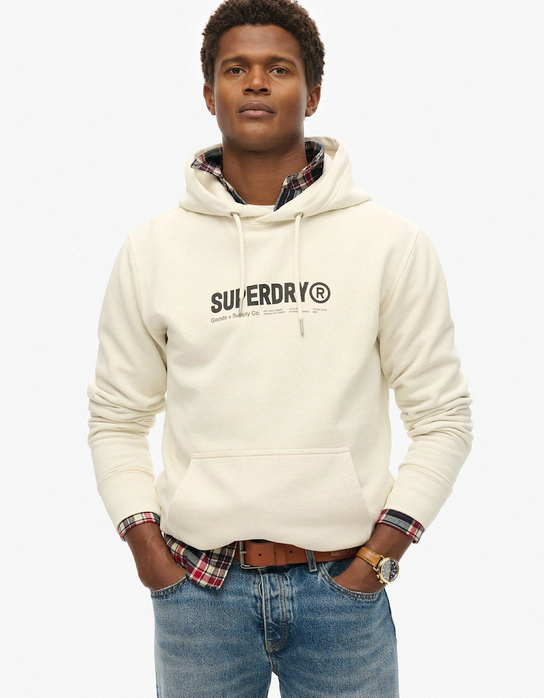 Utility Sport Hoodie -White, 2 of 1