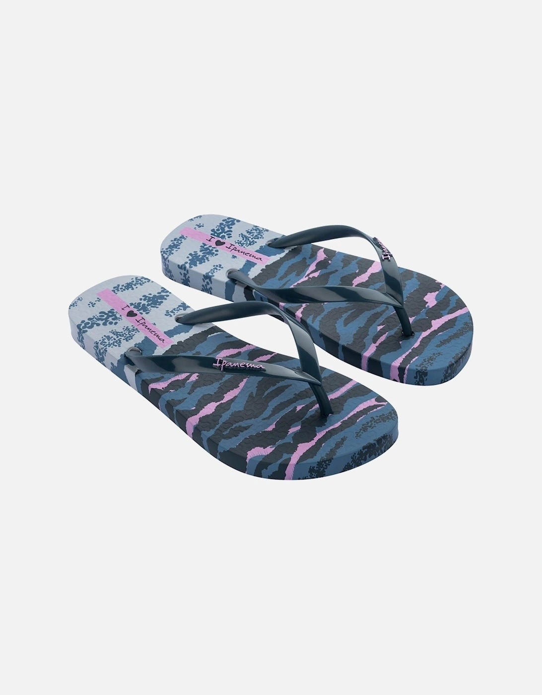 Zebra Print Flip-Flop - Beige, 2 of 1