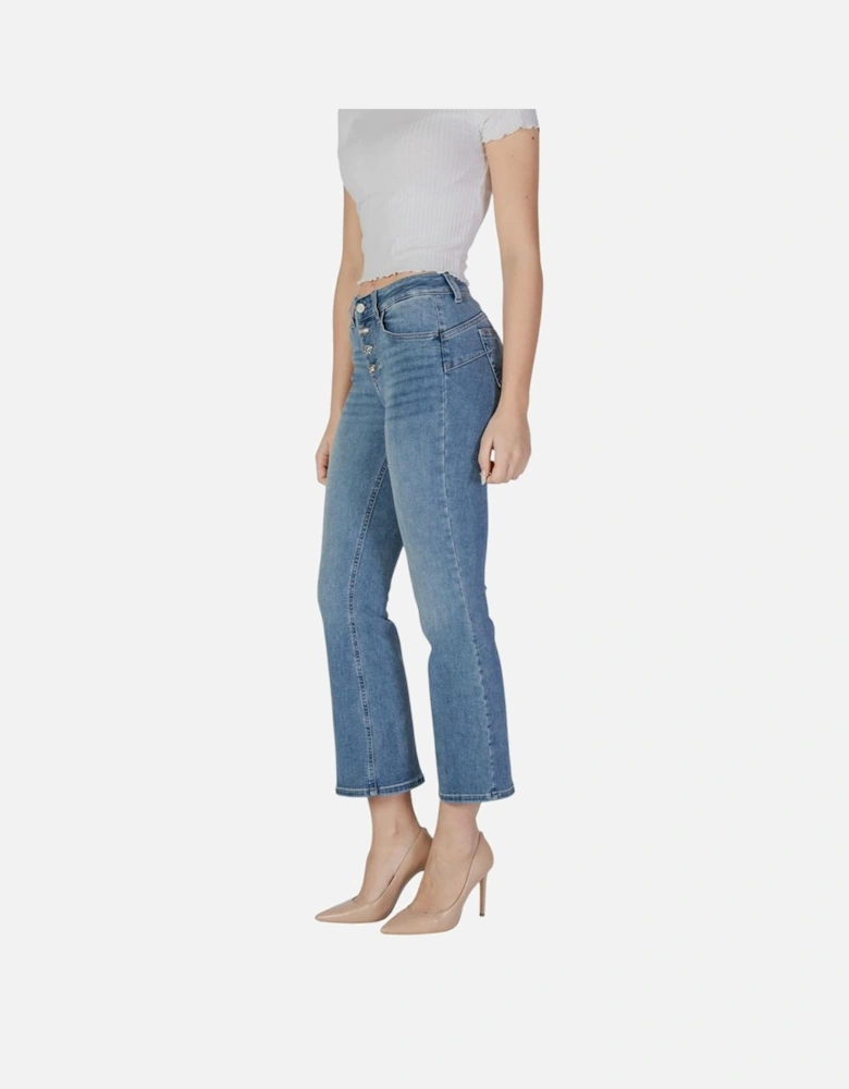 Bootcut Jeans with Stretch Fabric Women - Blue Jeans