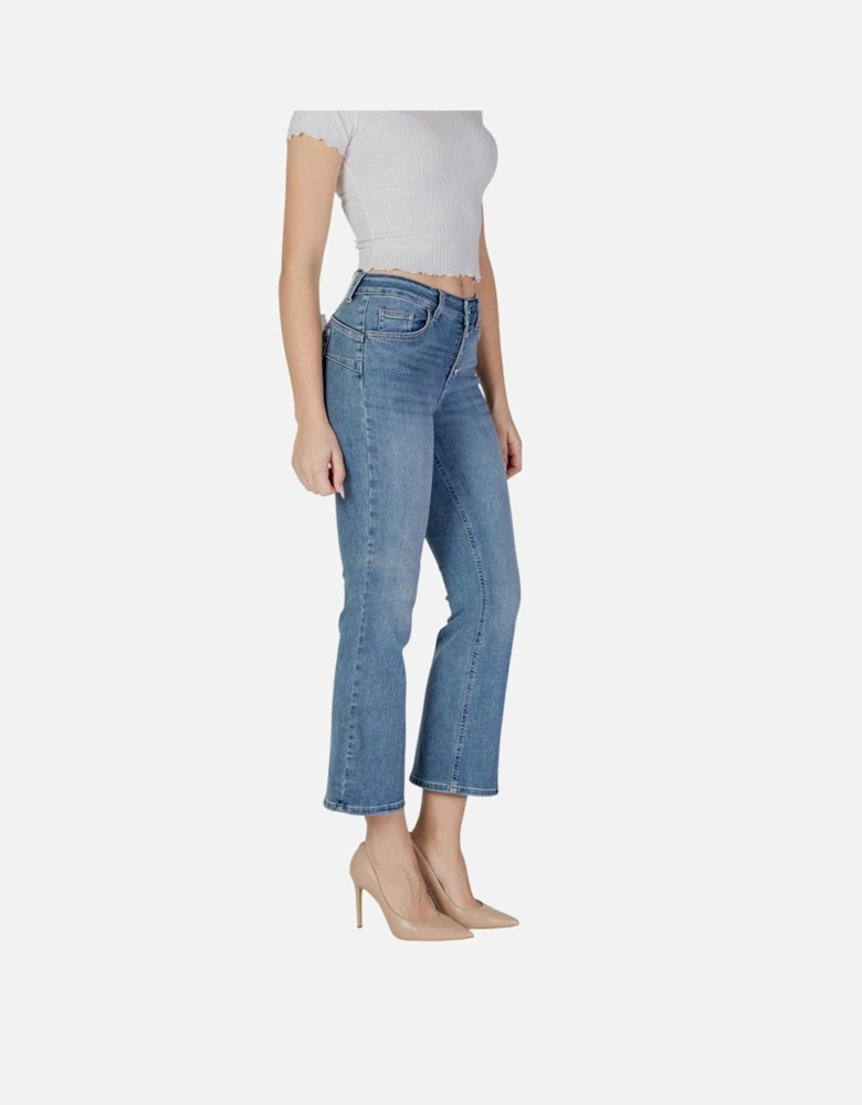 Bootcut Jeans with Stretch Fabric Women - Blue Jeans