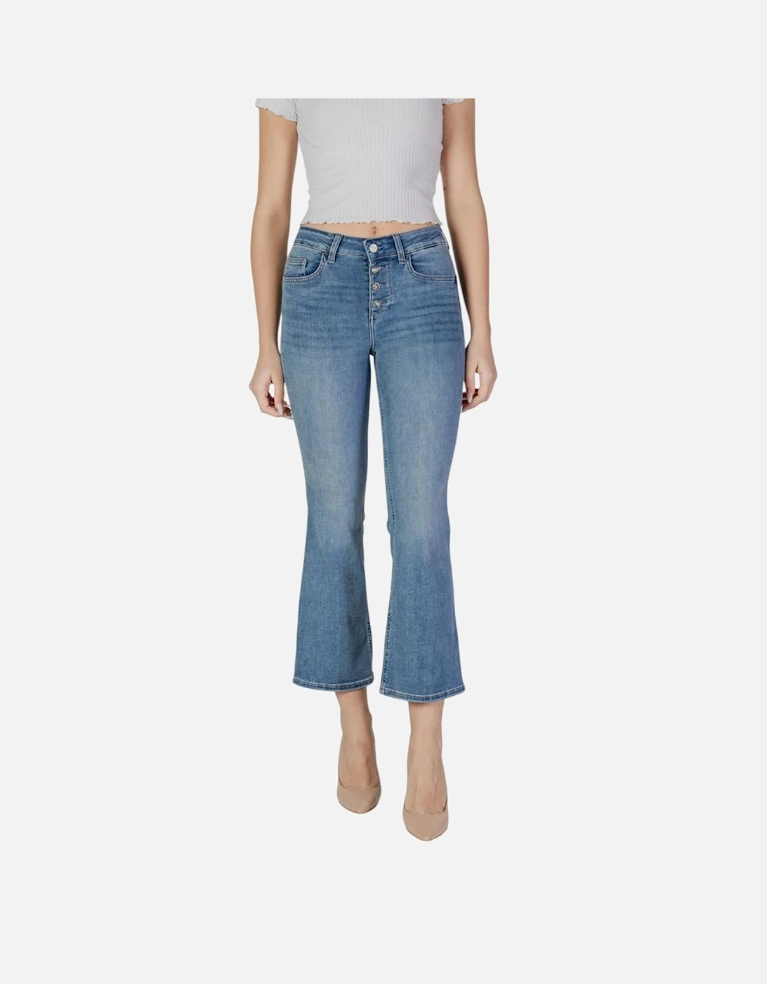 Bootcut Jeans with Stretch Fabric Women - Blue Jeans, 6 of 5