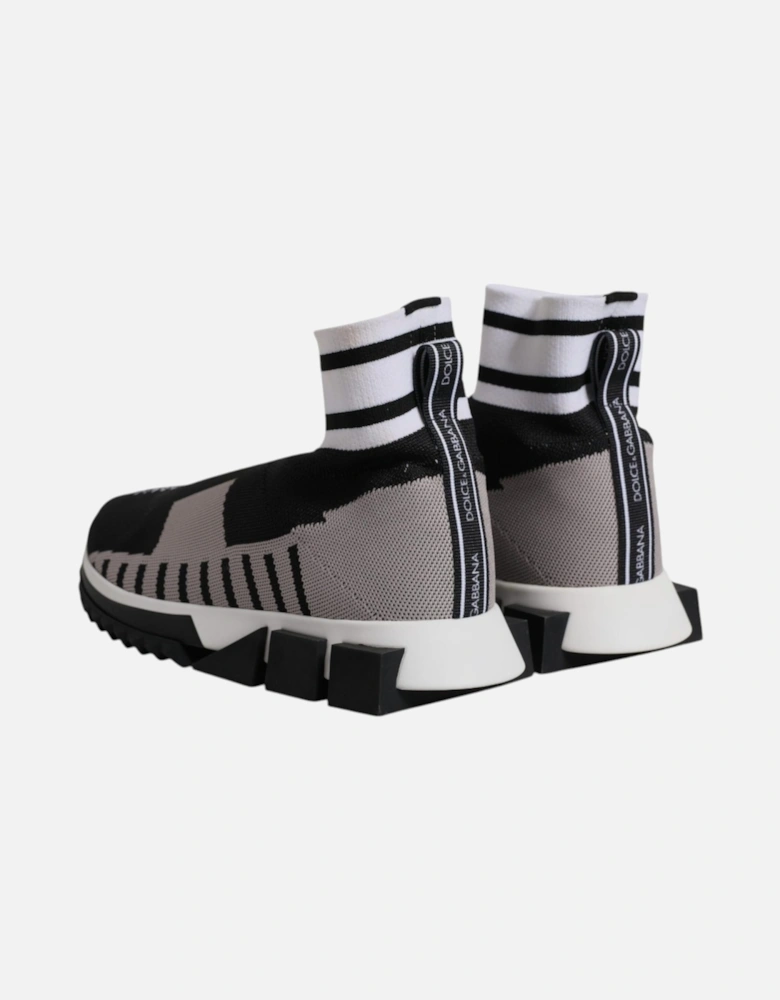 Sorrento Slip-On Sneakers with Rubber Sole Women - Black And Gray